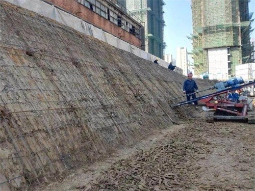 江城建筑边坡支护